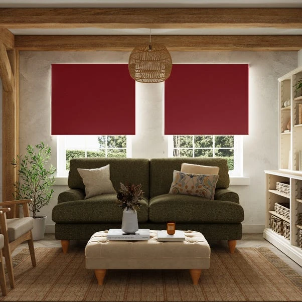 Dunelm Red Blackout Roller Blind 3 Dunelm Red Blackout Roller Blind