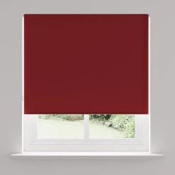 Dunelm Red Blackout Roller Blind 10 Dunelm Red Blackout Roller Blind -Dunelm Sales Store 30767368 alt04