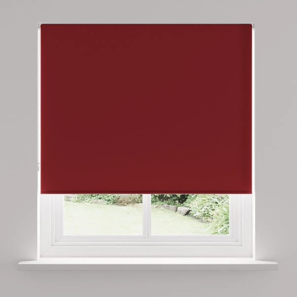 Dunelm Red Blackout Roller Blind 6 Dunelm Red Blackout Roller Blind - Image 4