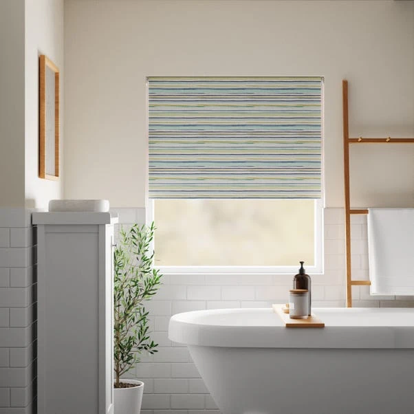Dunelm Watercolour Stripe Multi Roller Blind 3 Dunelm Watercolour Stripe Multi Roller Blind