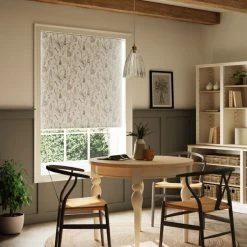 Dunelm Hares Natural Blackout Roller Blind