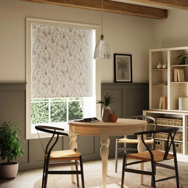 Dunelm Hares Natural Blackout Roller Blind 3 Dunelm Hares Natural Blackout Roller Blind