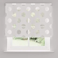 Dunelm Spotty Day And Night White Roller Blind 12 Dunelm Spotty Day And Night White Roller Blind -Dunelm Sales Store 30767463 alt05
