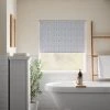 Dunelm Purity Tile Blue Moisture Resistant Daylight Roller Blind 1 Dunelm Purity Tile Blue Moisture Resistant Daylight Roller Blind -Dunelm Sales Store 30767468