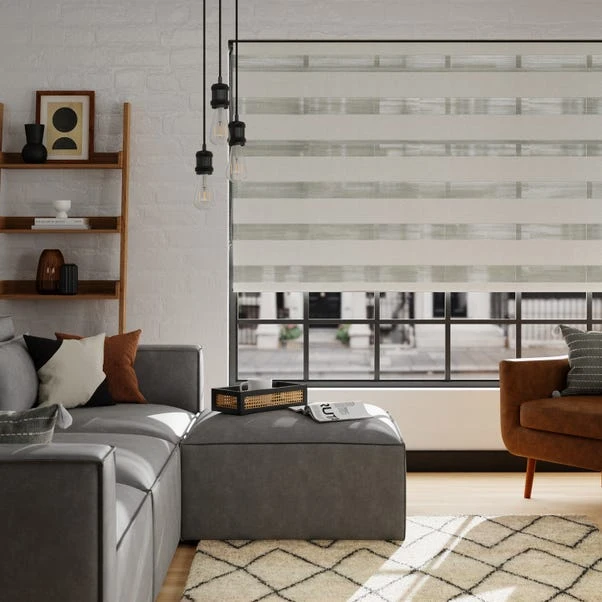 Dunelm Room Darkening White Day And Night Roller Blind 4 Dunelm Room Darkening White Day And Night Roller Blind - Image 2