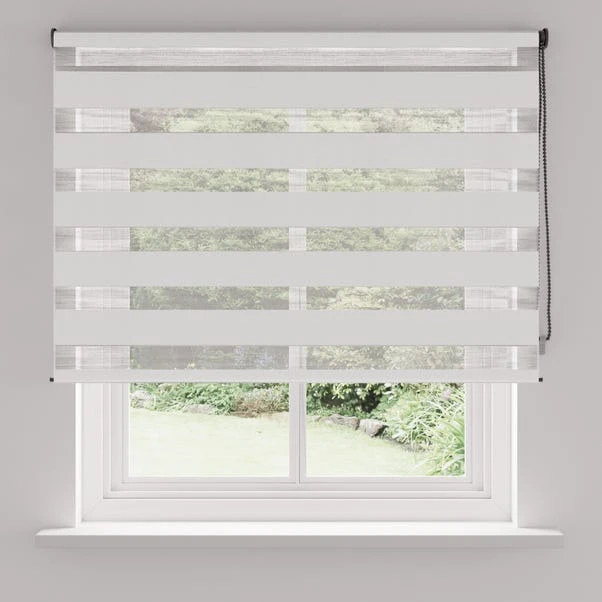 Dunelm Room Darkening White Day And Night Roller Blind 7 Dunelm Room Darkening White Day And Night Roller Blind - Image 5