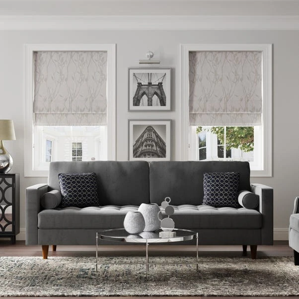 Dunelm Zen White Roman Blind 4 Dunelm Zen White Roman Blind - Image 2