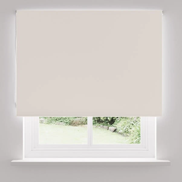 Dunelm Natural Blackout Moisture Resistant Roller Blind 7 Dunelm Natural Blackout Moisture Resistant Roller Blind - Image 5