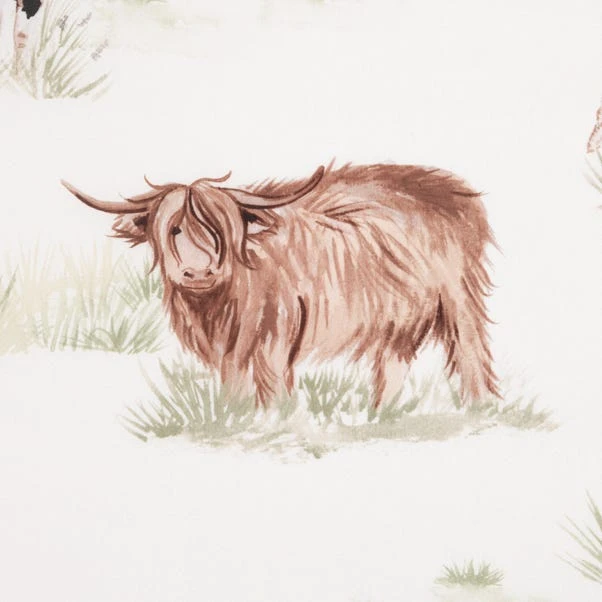 Dunelm Highland Cow Natural Daylight Roller Blind 5 Dunelm Highland Cow Natural Daylight Roller Blind - Image 3