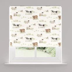 Dunelm Highland Cow Natural Daylight Roller Blind 10 Dunelm Highland Cow Natural Daylight Roller Blind -Dunelm Sales Store 30767538 alt04