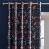 Dunelm Ruskin Navy Eyelet Curtains 1 Dunelm Ruskin Navy Eyelet Curtains -Dunelm Sales Store 30768016