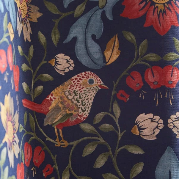 Dunelm Ruskin Navy Eyelet Curtains 5 Dunelm Ruskin Navy Eyelet Curtains - Image 3