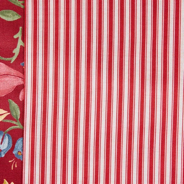 Dunelm Ruskin Red Eyelet Curtains 7 Dunelm Ruskin Red Eyelet Curtains - Image 5