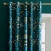 Dunelm Ruskin Bottle Green Eyelet Curtains 1 Dunelm Ruskin Bottle Green Eyelet Curtains -Dunelm Sales Store 30768060