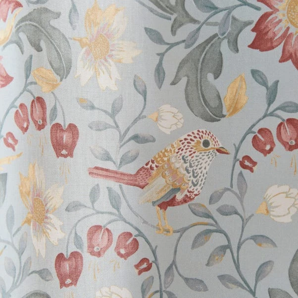 Dunelm Ruskin Duck Egg Eyelet Curtains 5 Dunelm Ruskin Duck Egg Eyelet Curtains - Image 3