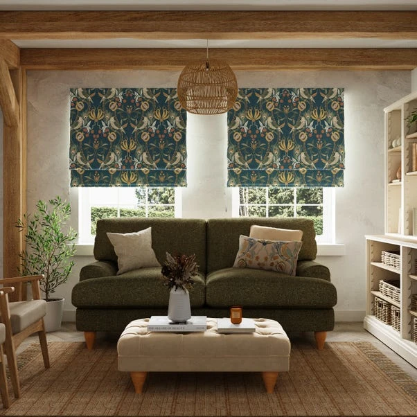 Dunelm Havisham Bottle Green Blackout Roman Blind 5 Dunelm Havisham Bottle Green Blackout Roman Blind - Image 3