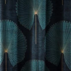 Dunelm Oriental Fan Bottle Green Eyelet Curtains 10 Dunelm Oriental Fan Bottle Green Eyelet Curtains -Dunelm Sales Store 30768891 alt02