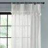 Dunelm Marley Natural Tie Top Single Voile Panel 1 Dunelm Marley Natural Tie Top Single Voile Panel -Dunelm Sales Store 30768910