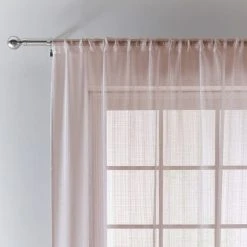 Aspen Blush Slot Top Single Voile Panel