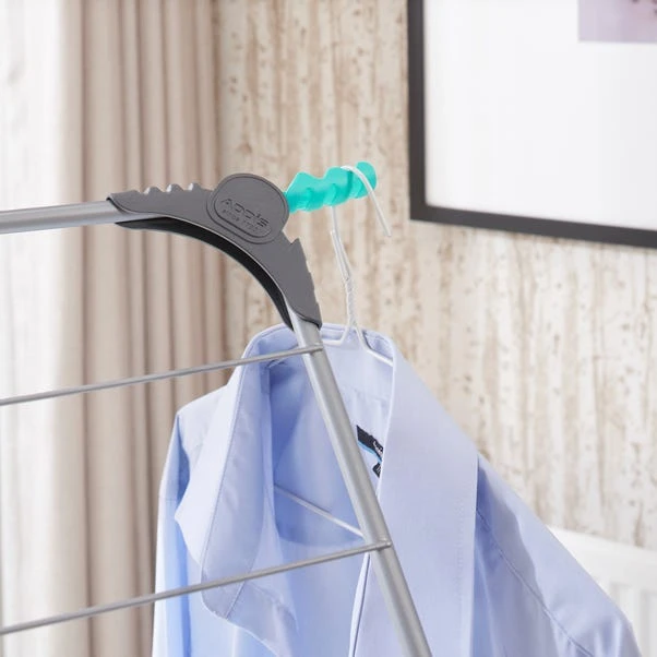 Addis 3 Tier Airer With Hooks 3 Addis 3 Tier Airer With Hooks