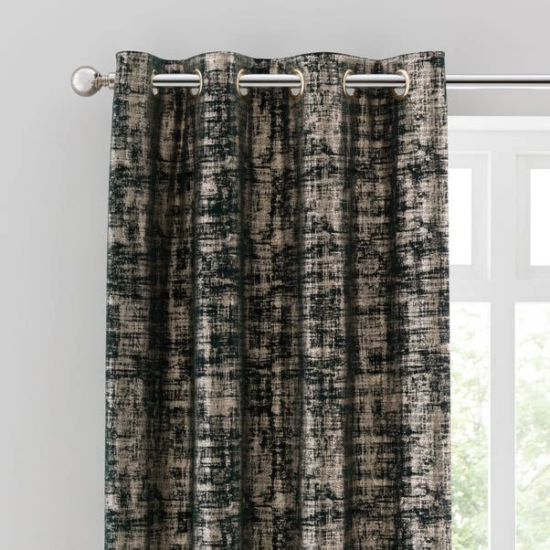 Dunelm Romano Emerald Velour Eyelet Curtains 3 Dunelm Romano Emerald Velour Eyelet Curtains