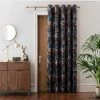 Dunelm Havisham Navy Eyelet Door Curtain 1 Dunelm Havisham Navy Eyelet Door Curtain -Dunelm Sales Store 30769191