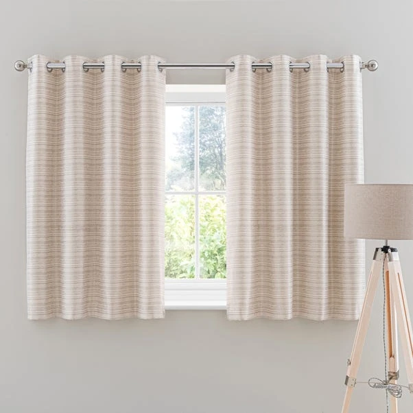 Dunelm Cali Natural Eyelet Curtains 8 Dunelm Cali Natural Eyelet Curtains - Image 6