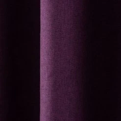 Dunelm Luna Brushed Aubergine Blackout Eyelet Curtains 10 Dunelm Luna Brushed Aubergine Blackout Eyelet Curtains -Dunelm Sales Store 30769325 alt02