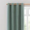 Dunelm Luna Brushed Lilypad Blackout Eyelet Curtains 2 Dunelm Luna Brushed Lilypad Blackout Eyelet Curtains -Dunelm Sales Store 30769326