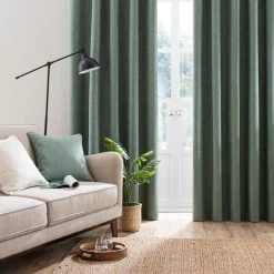 Dunelm Luna Brushed Lilypad Blackout Eyelet Curtains 11 Dunelm Luna Brushed Lilypad Blackout Eyelet Curtains -Dunelm Sales Store 30769326 alt03