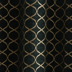 Luxury Collection Chenille Ogee Emerald Eyelet Curtains 10 Luxury Collection Chenille Ogee Emerald Eyelet Curtains -Dunelm Sales Store 30769410 alt02