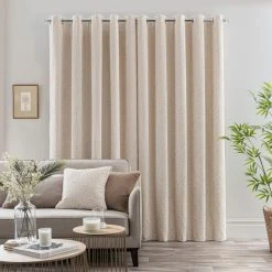 Dunelm Damask Cut Velvet Ivory Eyelet Curtains 12 Dunelm Damask Cut Velvet Ivory Eyelet Curtains -Dunelm Sales Store 30769422 alt04