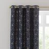 Dunelm Geo Cut Velvet Navy Eyelet Curtains 2 Dunelm Geo Cut Velvet Navy Eyelet Curtains -Dunelm Sales Store 30769452