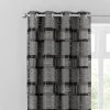 Luxury Collection Prague Chenille Noir Eyelet Curtains 2 Luxury Collection Prague Chenille Noir Eyelet Curtains -Dunelm Sales Store 30769472