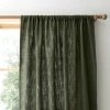 Dunelm Arthur Recycled Olive Slot Top Single Voile Panel 1 Dunelm Arthur Recycled Olive Slot Top Single Voile Panel -Dunelm Sales Store 30769544