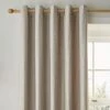 Dunelm Churchgate Herringbone Natural Stripe Eyelet Curtains 2 Dunelm Churchgate Herringbone Natural Stripe Eyelet Curtains -Dunelm Sales Store 30769563