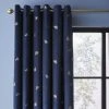 Dunelm Golden Bee Navy Eyelet Curtains 1 Dunelm Golden Bee Navy Eyelet Curtains -Dunelm Sales Store 30769610
