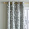 Dunelm Meadow Jacquard Lilypad Eyelet Curtains 2 Dunelm Meadow Jacquard Lilypad Eyelet Curtains -Dunelm Sales Store 30769654