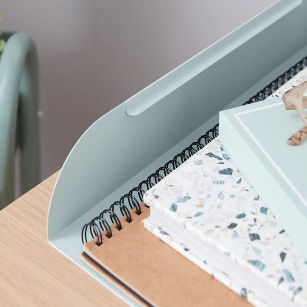 Elements Steel A4 Paper Tray Willow 4 Elements Steel A4 Paper Tray Willow - Image 2