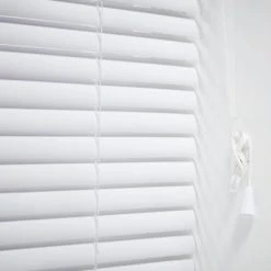 Dunelm White 25mm Slats PVC Venetian Blind 11 Dunelm White 25mm Slats PVC Venetian Blind -Dunelm Sales Store 30770122 alt03