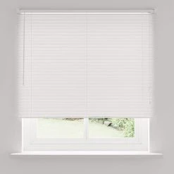 Dunelm White 25mm Slats PVC Venetian Blind 13 Dunelm White 25mm Slats PVC Venetian Blind -Dunelm Sales Store 30770122 alt05