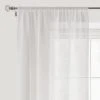 Dunelm Boucle White Slot Top Voile Panel 1 Dunelm Boucle White Slot Top Voile Panel -Dunelm Sales Store 30770170