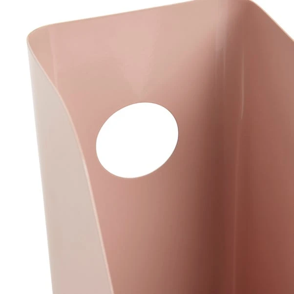 Elements Steel Magazine Holder Peach Blush 8 Elements Steel Magazine Holder Peach Blush - Image 6