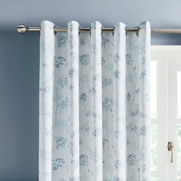 Dunelm Cow Parsley Eyelet Curtains 3 Dunelm Cow Parsley Eyelet Curtains