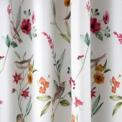 Dunelm Country Bird Pink Blackout Eyelet Curtains 9 Dunelm Country Bird Pink Blackout Eyelet Curtains -Dunelm Sales Store 30771484 alt02