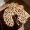 Dunelm Faux Fur Cheetah Neck Hot Water Bottle
