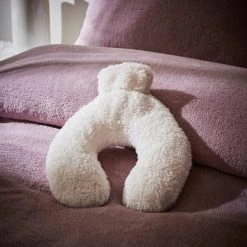 Dunelm Teddy Neck Hot Water Bottle