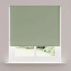 Dunelm Lilypad Blackout Easy-Stick Roller Blind