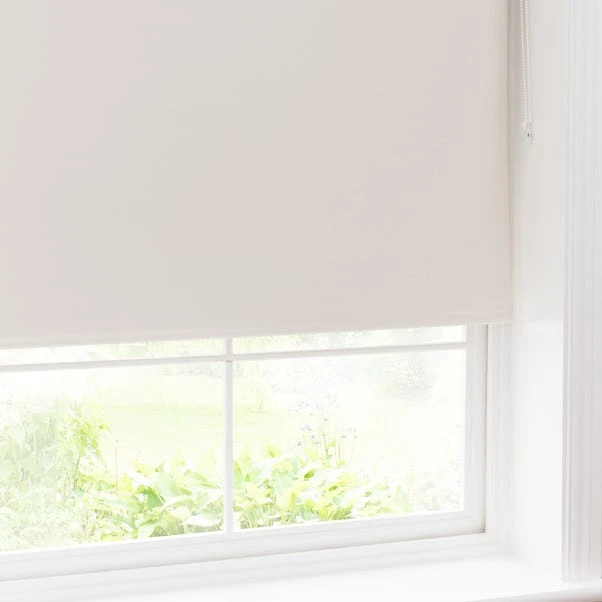 Dunelm Natural Blackout Easy-Stick Roller Blind 5 Dunelm Natural Blackout Easy-Stick Roller Blind - Image 3