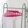 Dunelm Set Of 30 Flocked Hangers 1 Dunelm Set Of 30 Flocked Hangers -Dunelm Sales Store 30772508